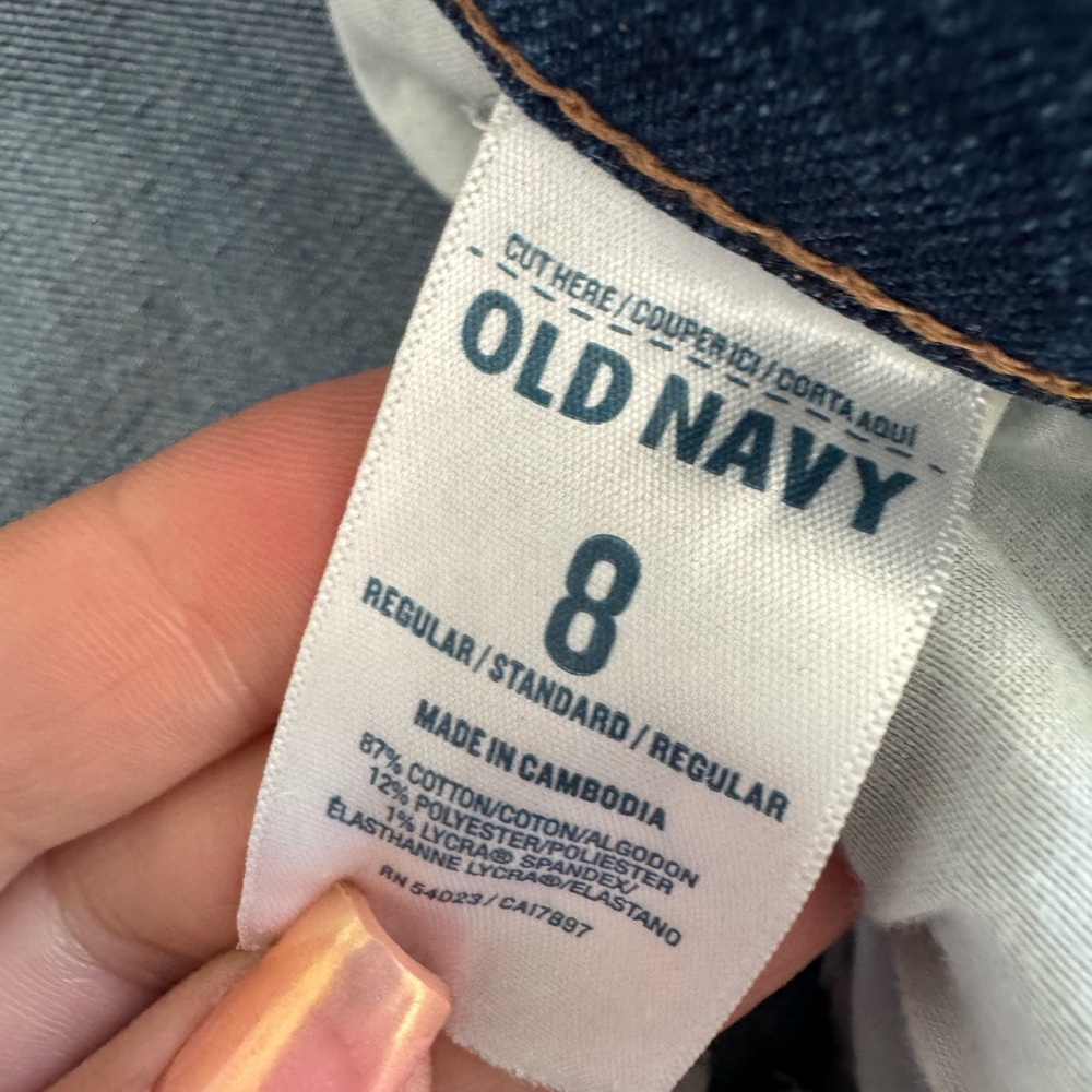 Old Navy Women's Sweat Hart Jeans Size 8 - Picture 6 of 6
